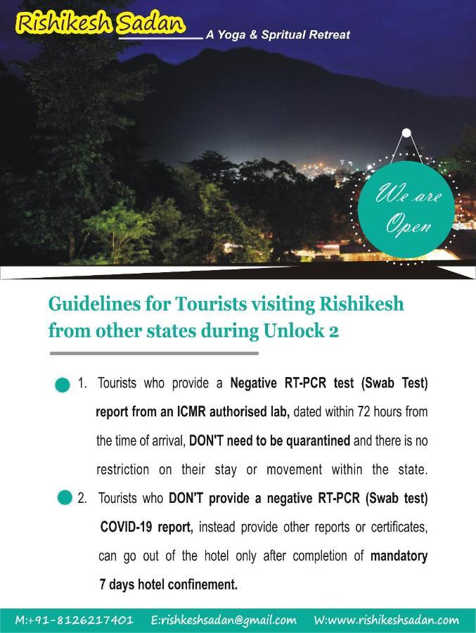 Rishikesh Sadan A Yoga & Spritual Retreat Hotel Tapovan Kültér fotó