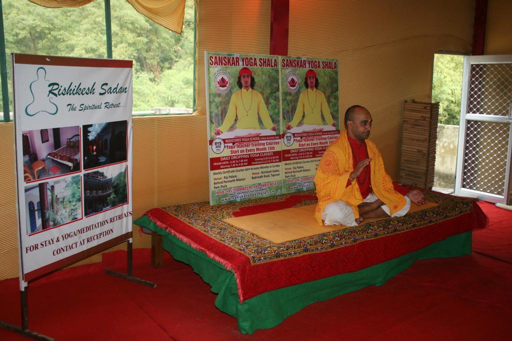 Rishikesh Sadan A Yoga & Spritual Retreat Hotel Tapovan Kültér fotó